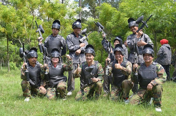 paintball war