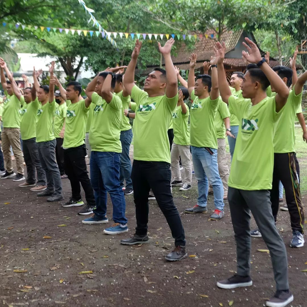 outbound musim hujan di Jogja 3